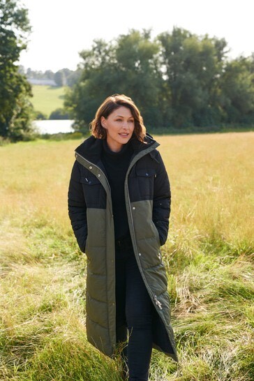 Emma Willis long puffer coat from Next 